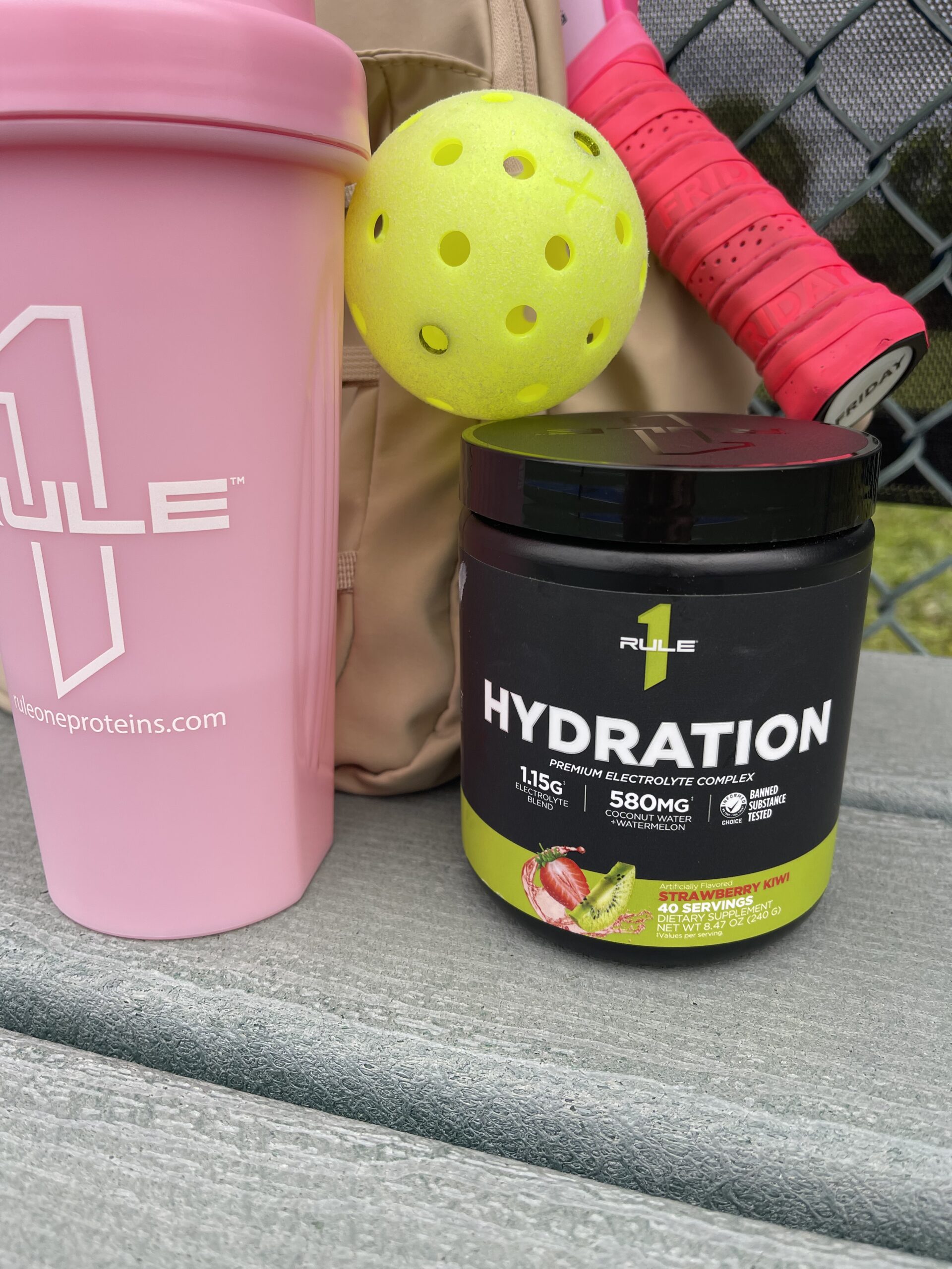 Pink insulated hydration tumbler