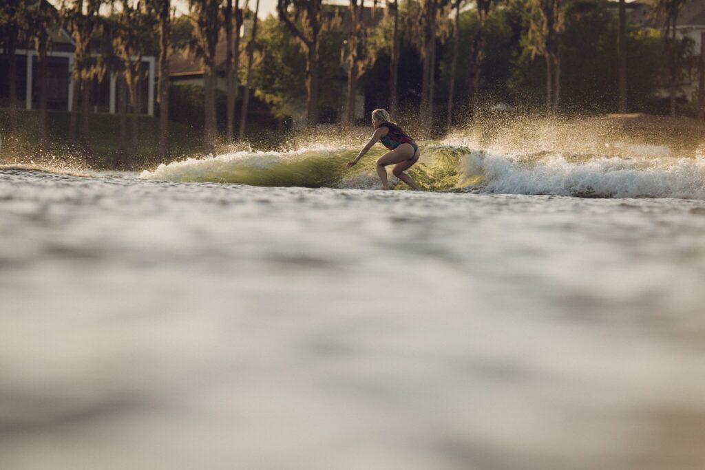 Paddleboarding adventure on the water in Florida